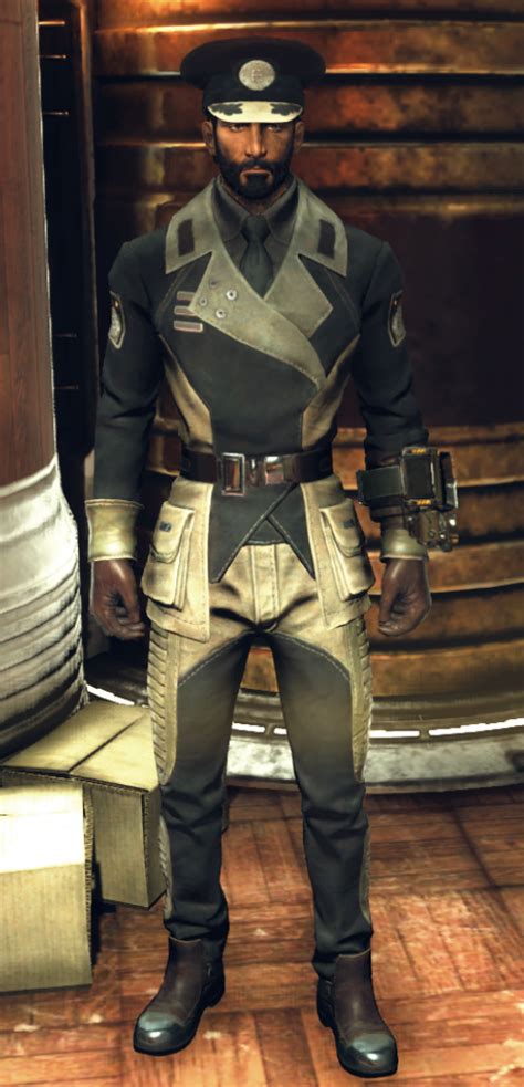 fallout 4 uniform|enclave officer uniform fallout 4.